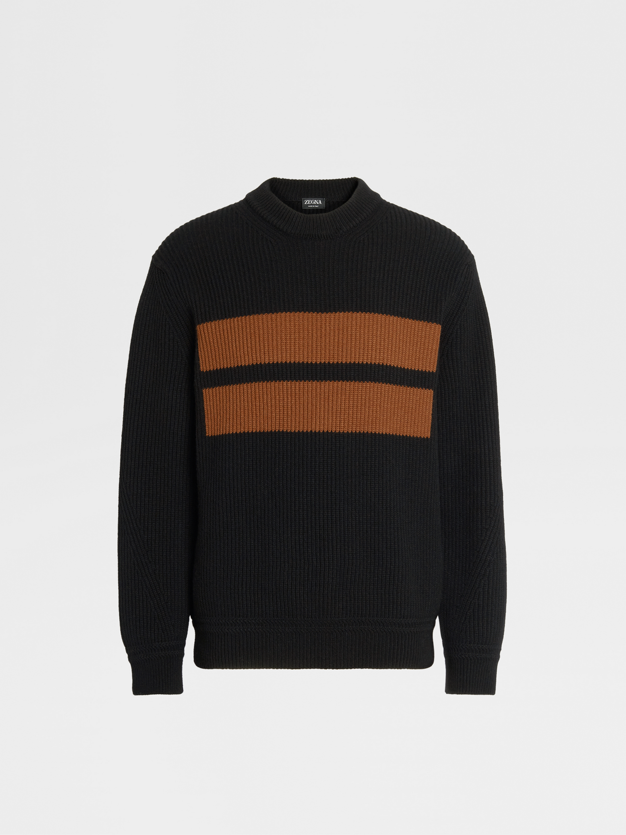 Cuello Redondo en Oasi Cashmere Negro